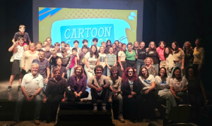 foto di gruppo durante evento finale